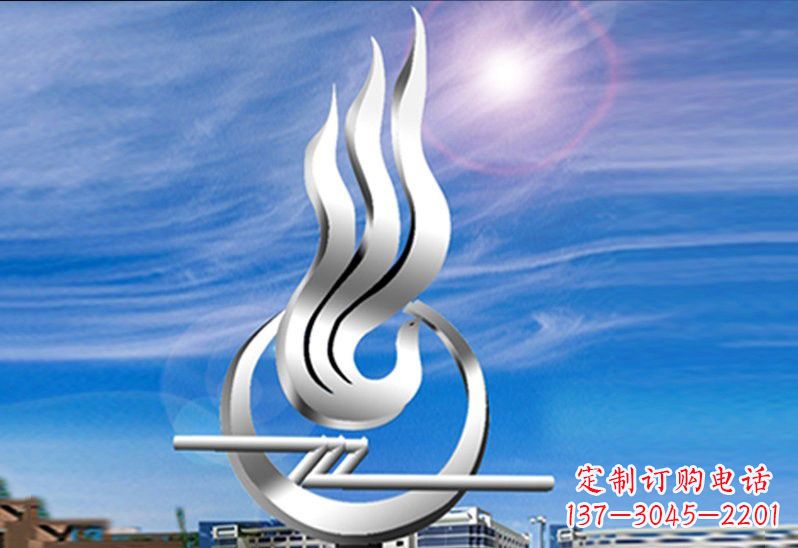 益阳精美不锈钢凤凰雕塑