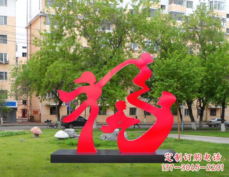 益阳不锈钢福字雕塑