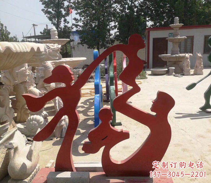 益阳不锈钢福字雕塑