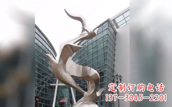益阳不锈钢鸽子雕塑
