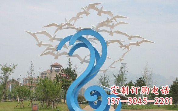 益阳不锈钢海鸥雕塑
