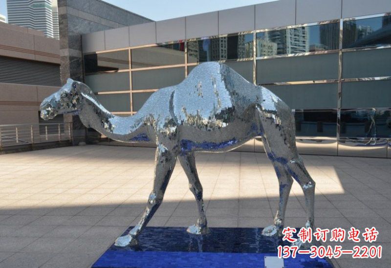 益阳不锈钢骆驼雕塑
