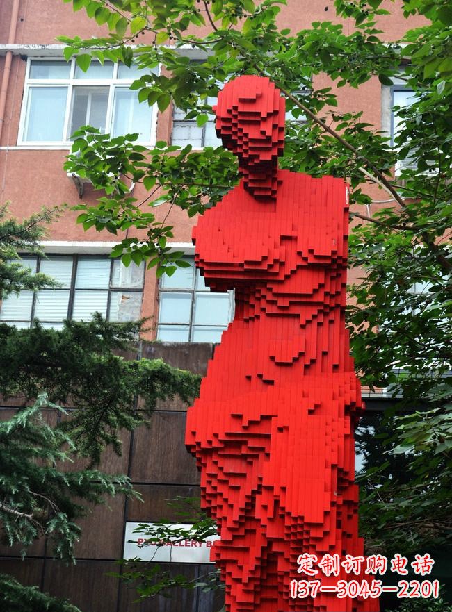 益阳维纳斯雕塑点缀街边景观的不锈钢艺术