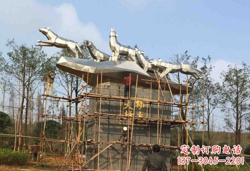 益阳不锈钢动物雕塑