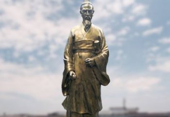 益阳玻璃钢制屈原雕塑