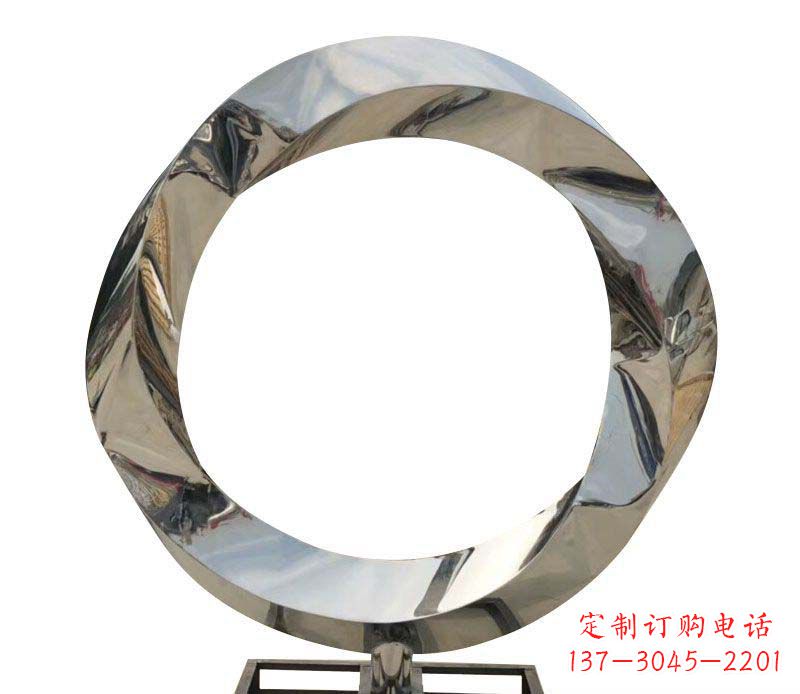 益阳不锈钢抽象圆环