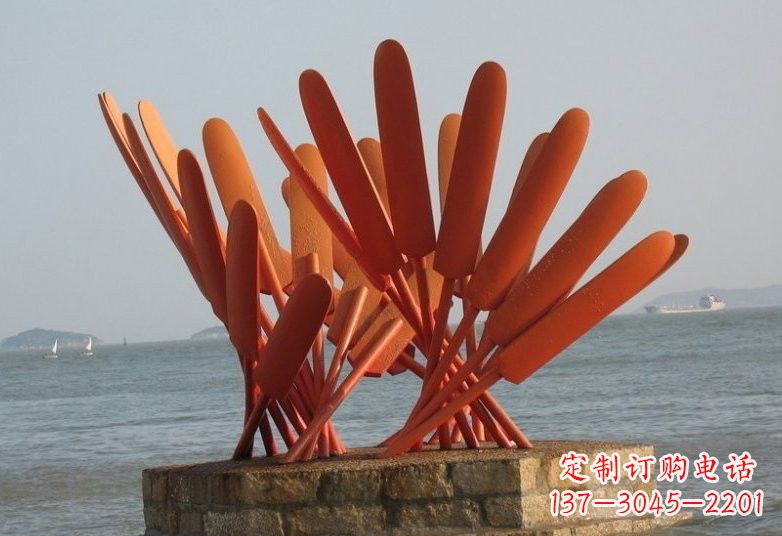 益阳不锈钢船桨雕塑