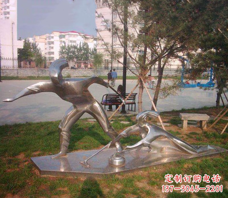 益阳不锈钢创意冰壶雕塑大赛