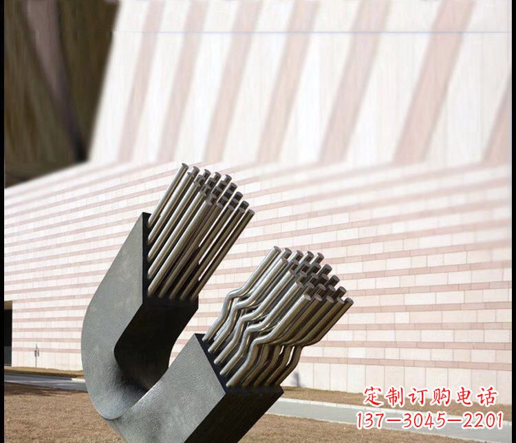 益阳不锈钢磁铁雕塑,给景观带来无限魅力