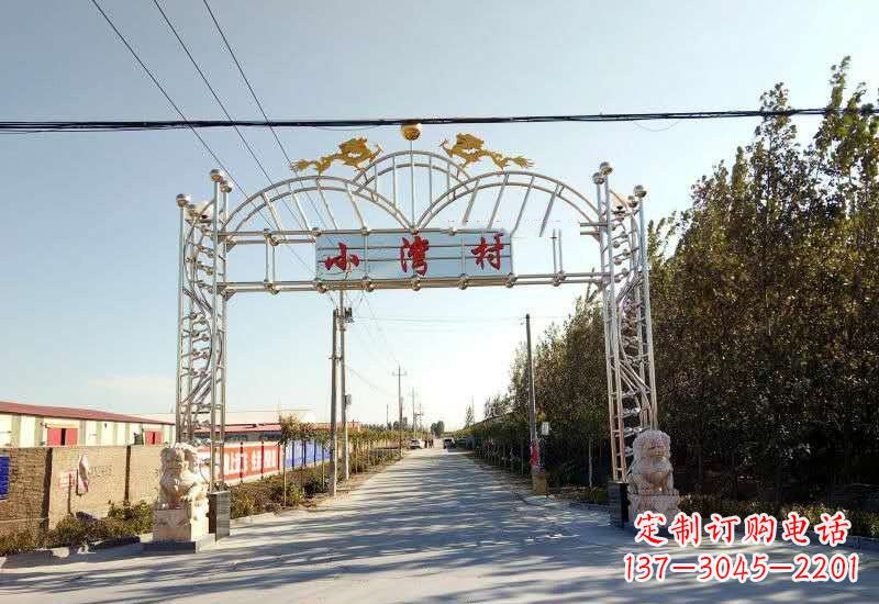 益阳不锈钢牌坊雕塑让美丽的传统永存