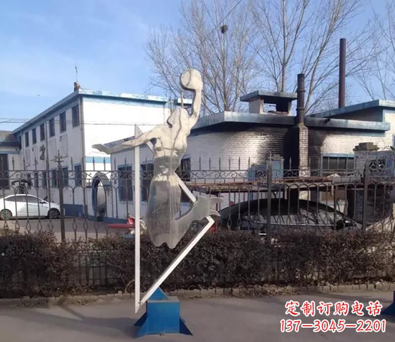 益阳制作不锈钢高尔夫雕塑