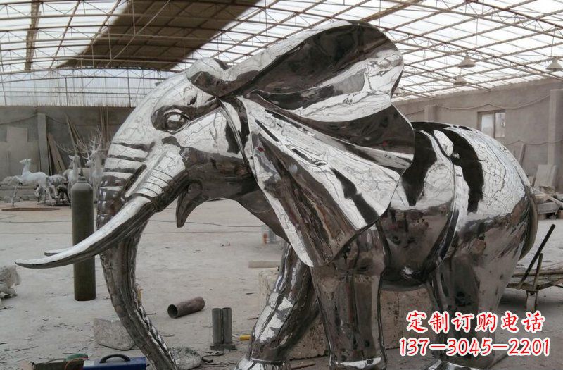 益阳不锈钢大象传承与美的结合