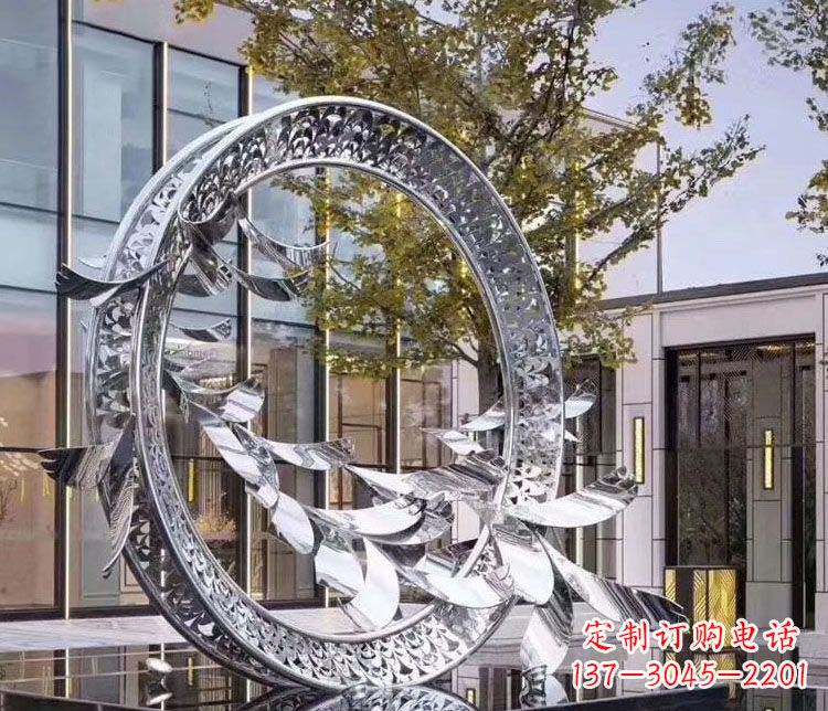 益阳大雁雕塑象征着永恒的美丽