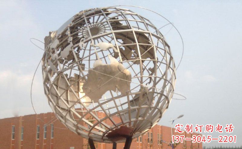 益阳不锈钢地球雕塑——一件集美丽与坚固于一身的艺术品