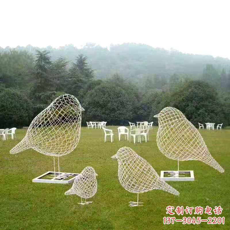 益阳精美鸽子雕塑,点缀绿地园林