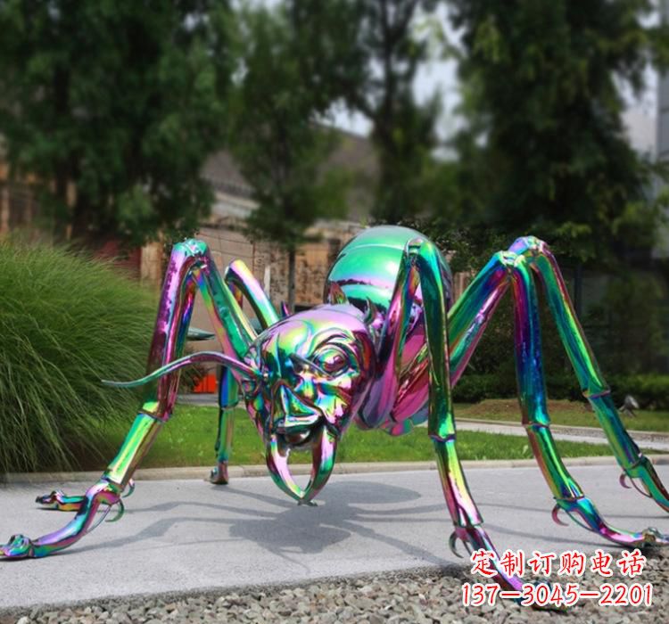 益阳不锈钢蚂蚁雕塑精致的艺术作品