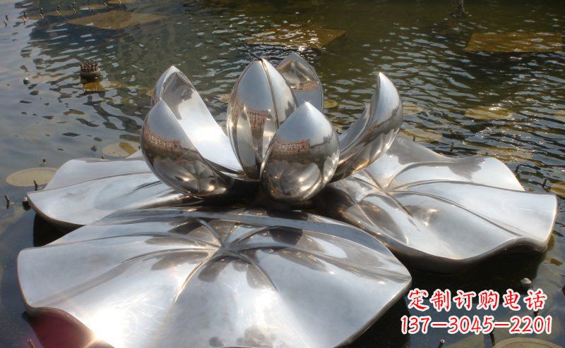 益阳不锈钢锻造莲花雕塑