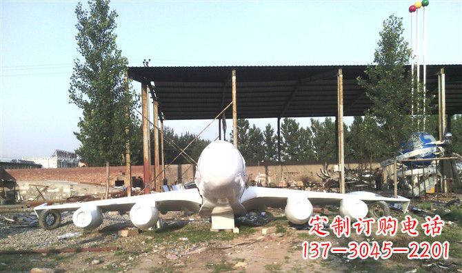 益阳不锈钢飞机雕塑给空中飞行者的致敬
