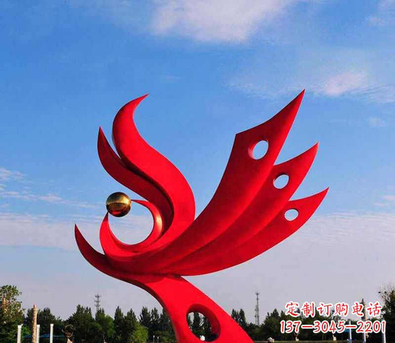 益阳不锈钢凤凰灵动传神