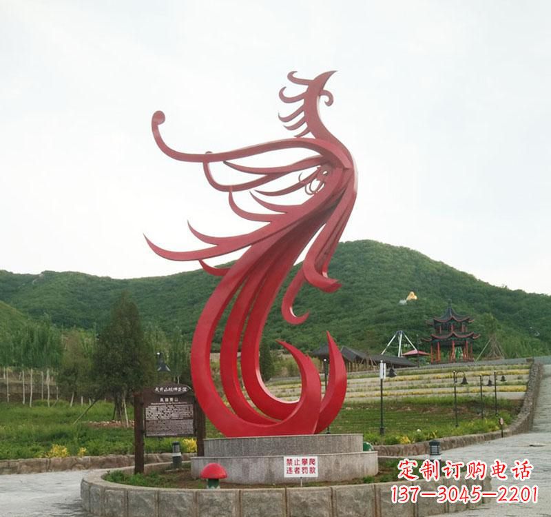 益阳不锈钢凤凰展现古老文明的传承