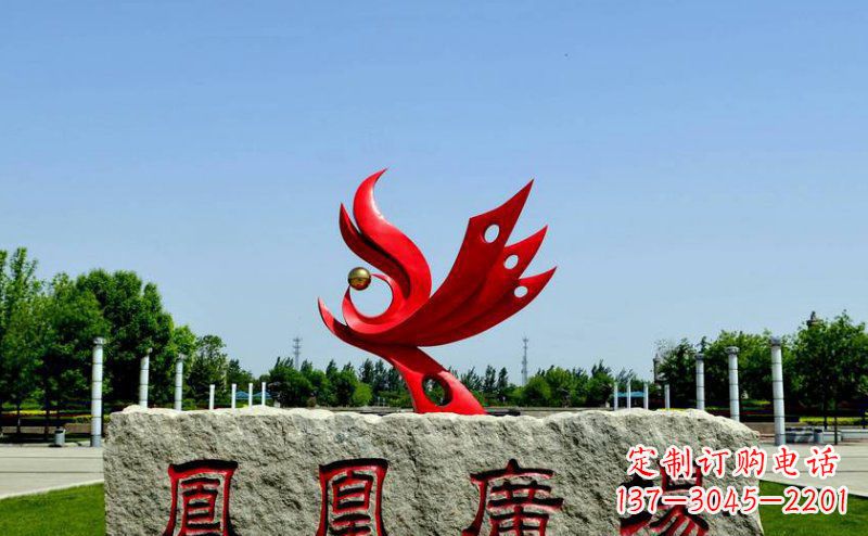 益阳凤凰雕塑传承古典美感