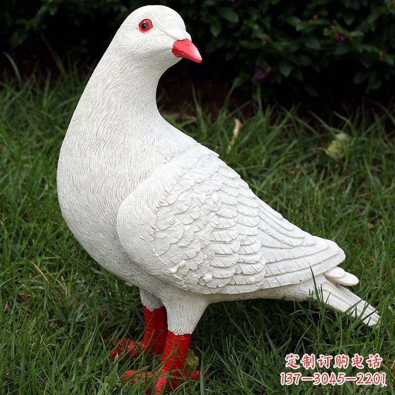 益阳不锈钢鸽子雕塑