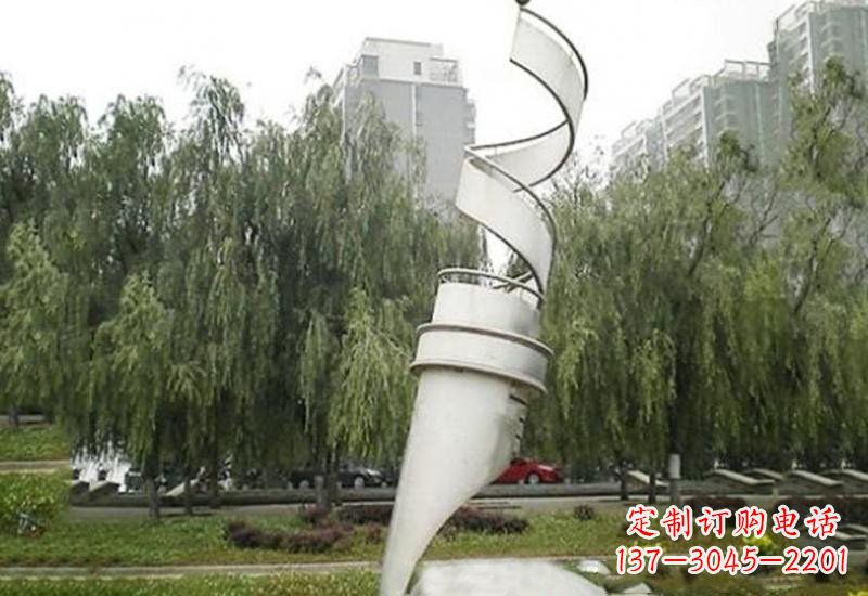 益阳不锈钢钢笔雕塑——精致的艺术构筑