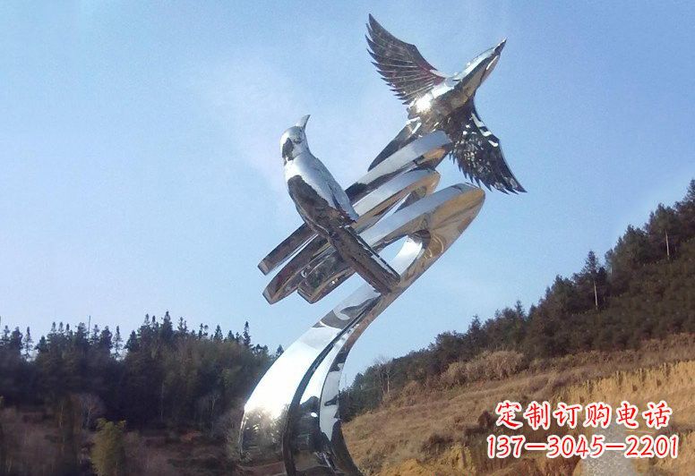 益阳不锈钢动物雕塑艺术与自然的完美结合