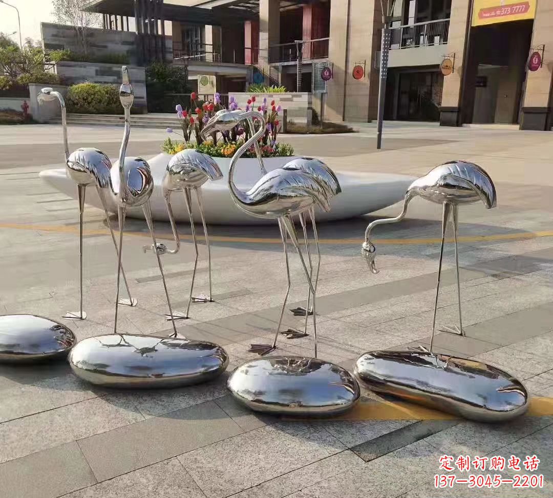 益阳鹅卵石雕塑不锈钢公园的美丽礼物