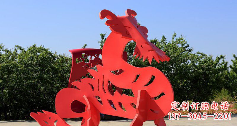益阳不锈钢貔貅雕塑为广场增添美感