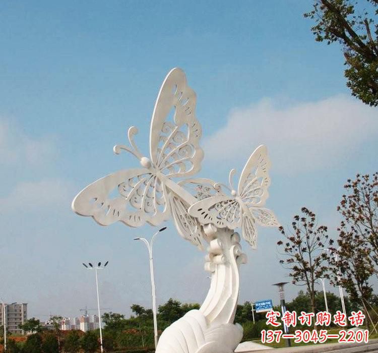 益阳不锈钢蝴蝶雕塑