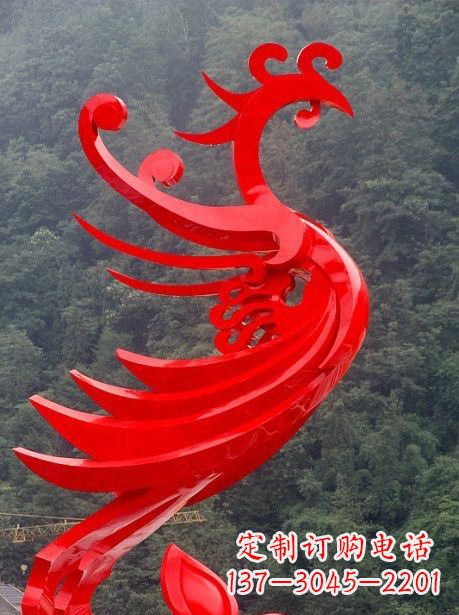 益阳不锈钢凤凰雕塑一次精美的艺术体验