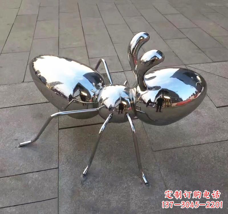 益阳不锈钢蚂蚁雕塑——缩小世界的小工匠