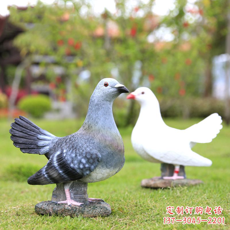 益阳和平鸽雕塑——象征着永恒的和平
