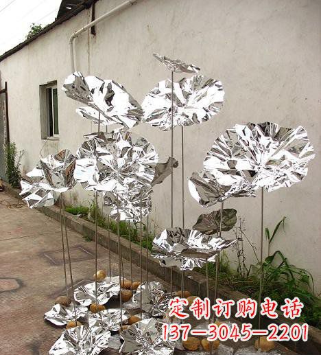 益阳荷叶雕塑传承百年文化精髓
