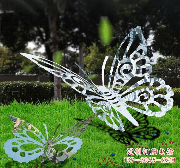 益阳不锈钢蝴蝶雕塑艺术的美丽诠释