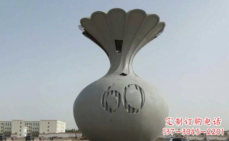 益阳不锈钢花篮雕塑精美绝伦