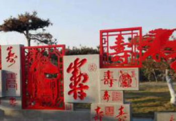 益阳福禄寿雕塑不锈钢公园的精美礼物