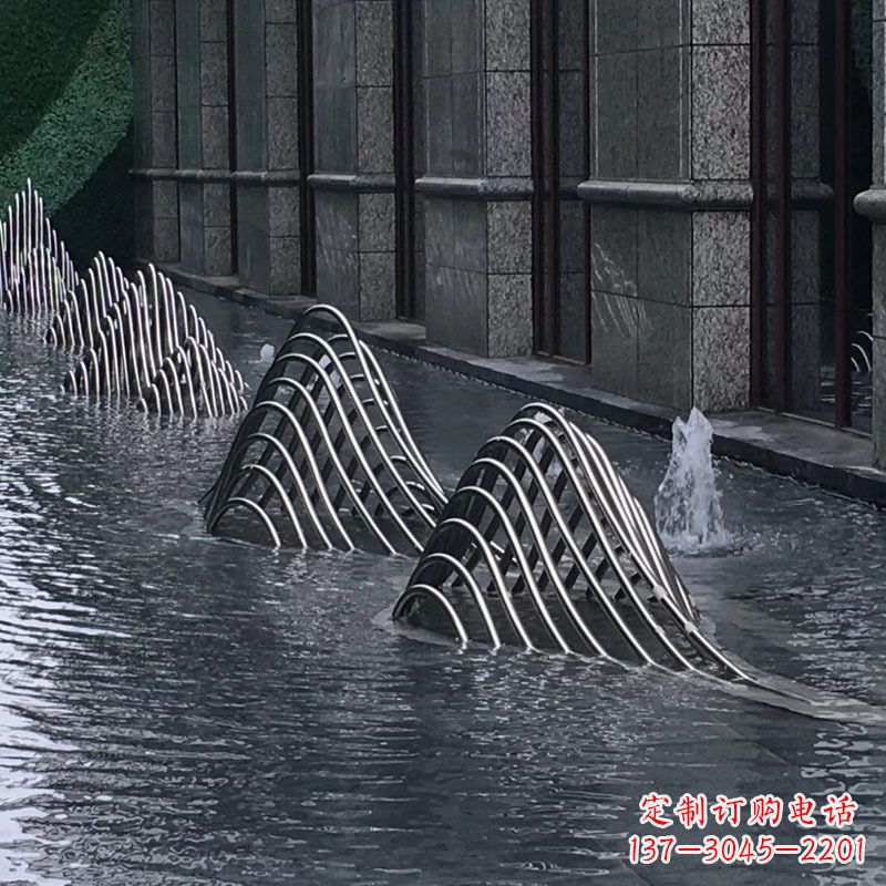 益阳不锈钢假山雕塑精美外形,百变造型
