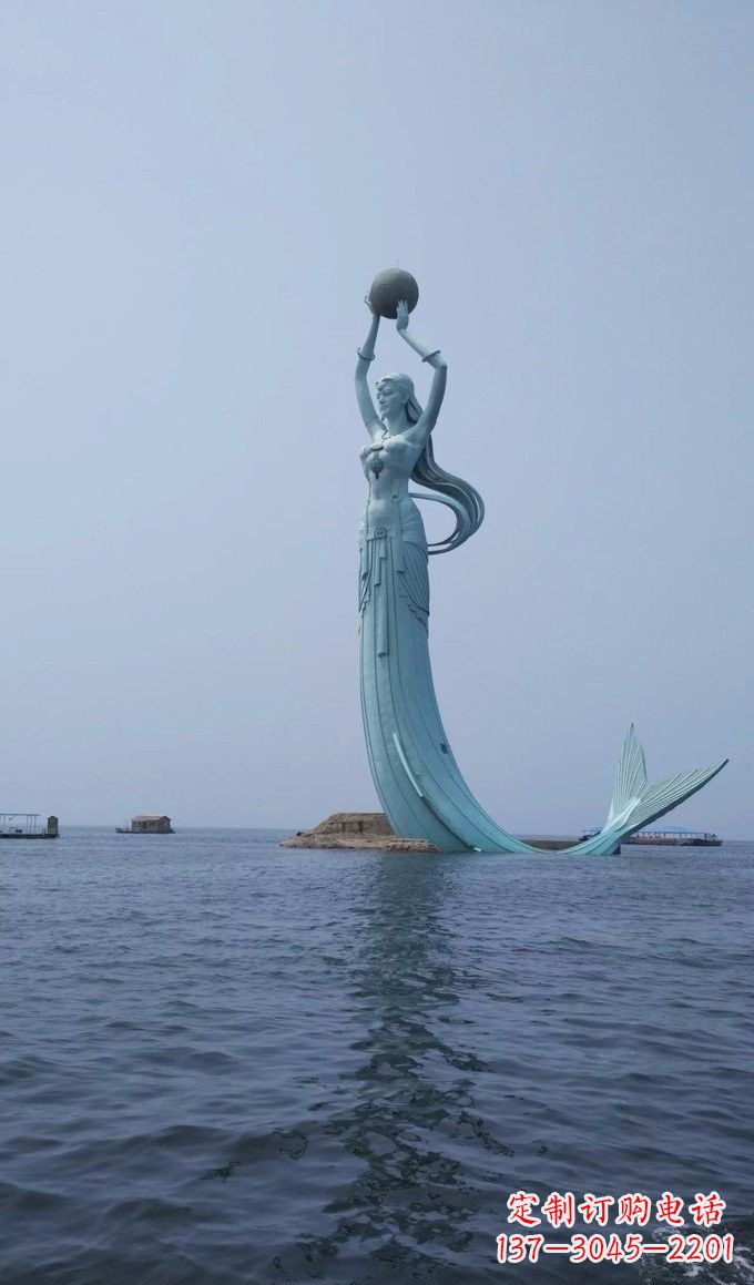 益阳美人鱼雕塑——浪漫之旅的起点