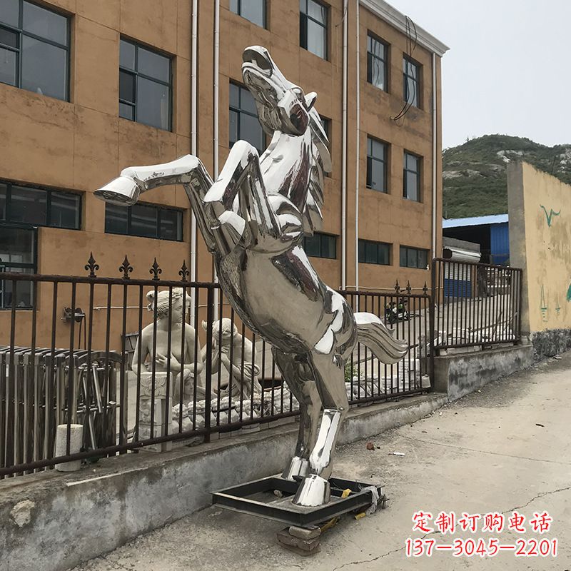 益阳不锈钢马雕塑精美绝伦