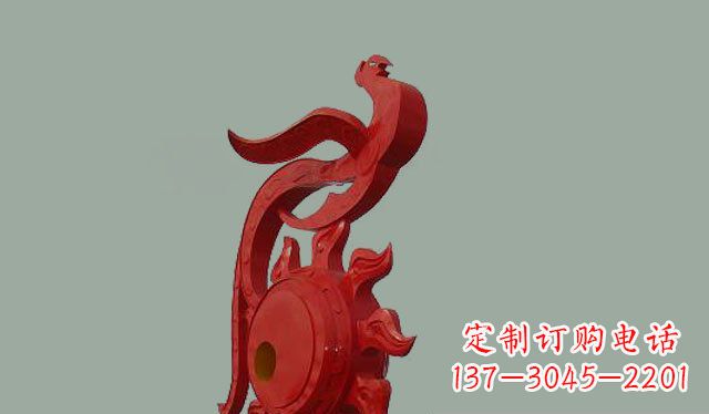 益阳不锈钢孔雀雕塑