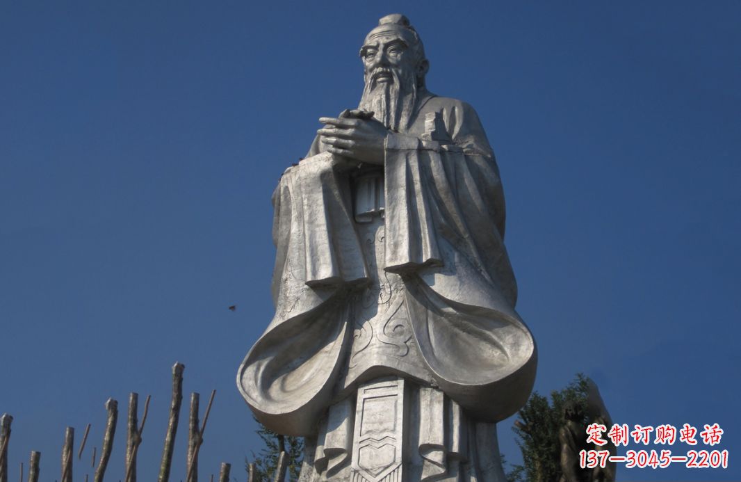 益阳不锈钢孔子人物雕塑——传承中华文化的精神象征