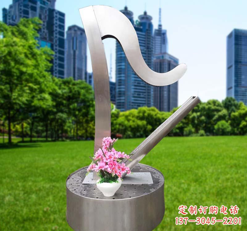 益阳不锈钢竖琴雕塑艺术的精髓
