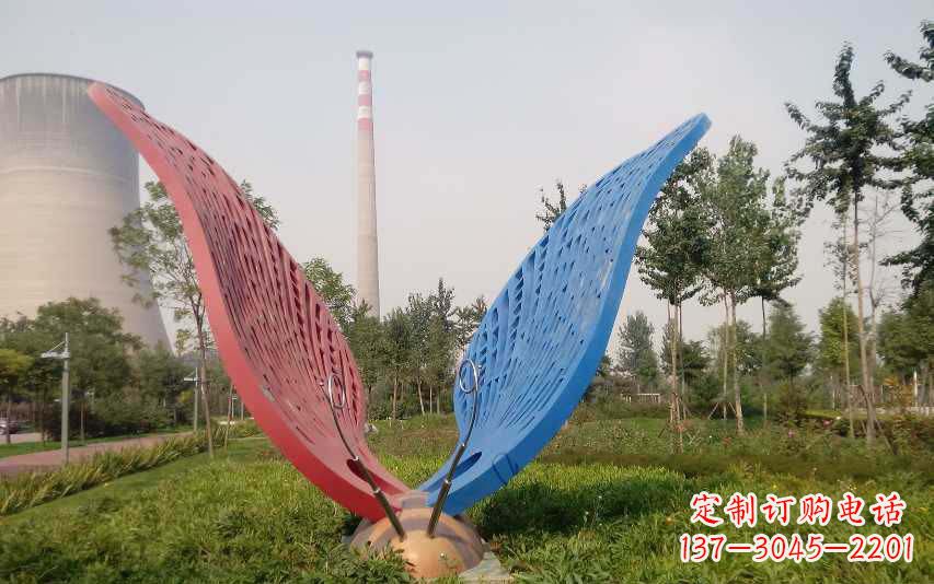 益阳不锈钢镂空七星瓢虫雕塑