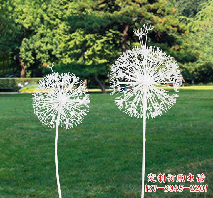 益阳不锈钢镂空蒲公英雕塑精美绝伦