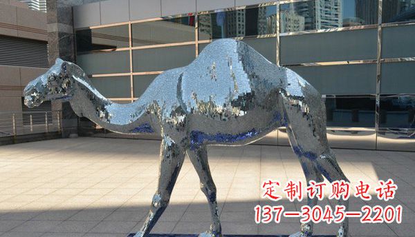益阳不锈钢骆驼雕塑一种充满浪漫情怀的艺术品