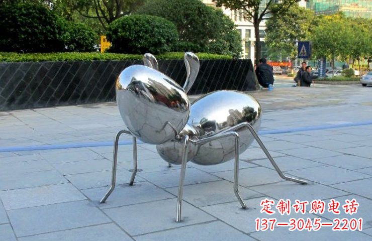 益阳不锈钢蚂蚁雕塑艺术的传承与精美