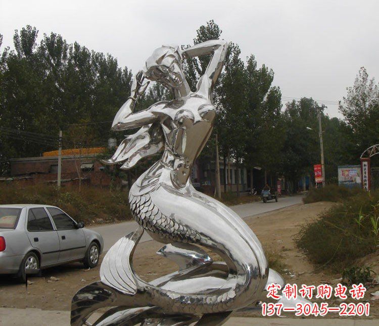 益阳海豚雕塑——精美的艺术品