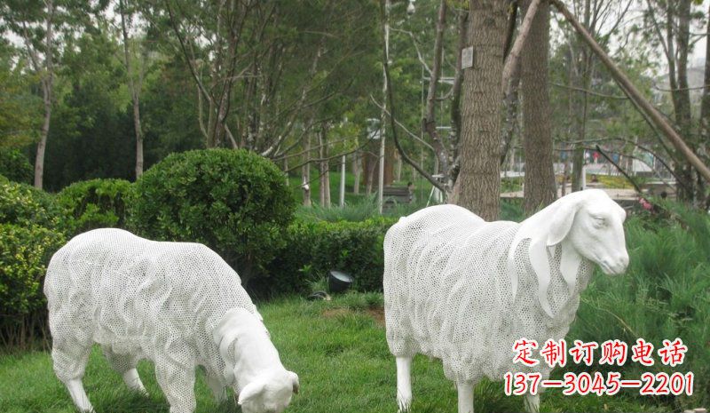 益阳不锈钢绵羊雕塑——精致美观的艺术品